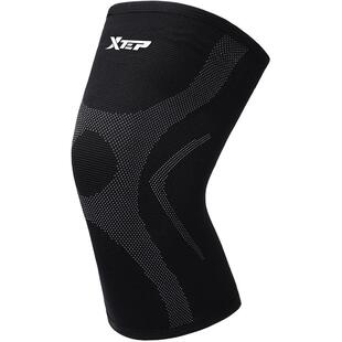 特步护膝运动男膝盖跑步专用女士登山爬关节保护套羽毛球足专业具