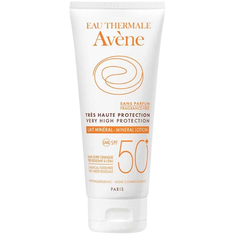 保税|Avène雅漾防晒SPF50+润色物理防晒霜防水防汗 50ml/100ml