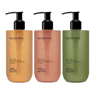 强推▲韩国hersteller香氛沐浴露 留香持久清洁舒缓嫩肤无花果香