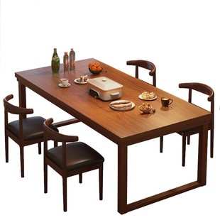 茶台泡茶桌子茶桌椅组合简约实木腿电脑桌新中式家用阳台大板茶桌