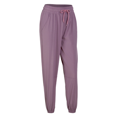 加大码运动长裤女速干速干梭织