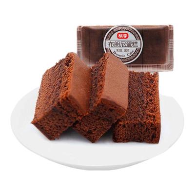 桃李黑巧克力味布朗尼540g