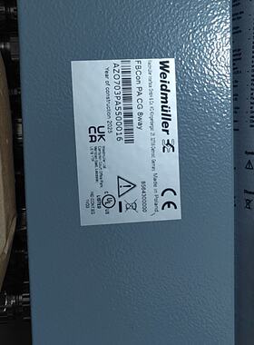 议价全新原装魏德米勒PROFIBUS FBCON  CG 8 VIAS  8564300000