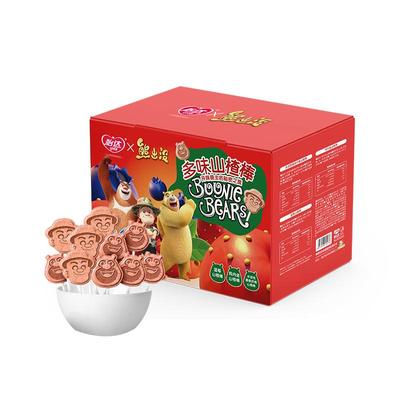 怡达熊出没山楂棒棒糖蜜饯果脯