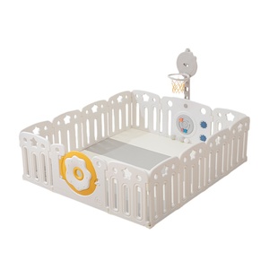 爬行垫围栏婴儿地上客厅儿童防护栏宝宝全包围家用学步游乐场栅栏