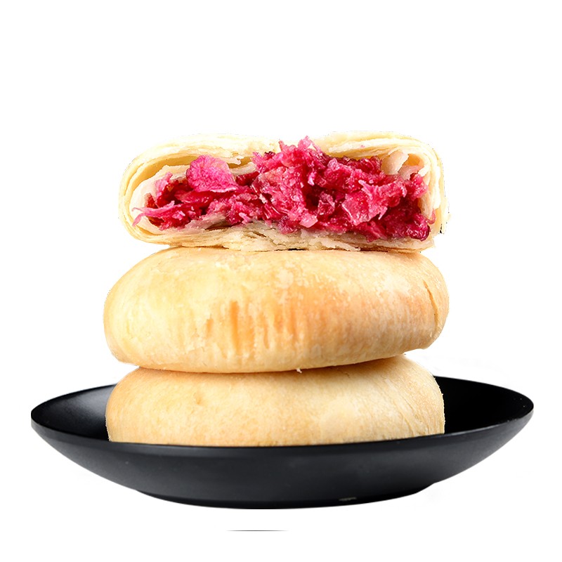 【云南产地】多口味鲜花饼整箱装