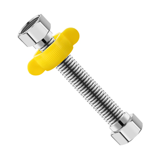 4分304超密波不锈钢波纹软管热水器冷热进水管耐热耐压防爆连接管