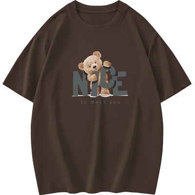 260g重磅100%纯棉T恤免烫抗皱