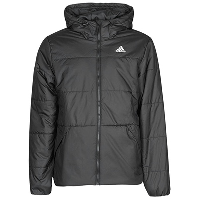 Adidas/阿迪达斯正品BSC HOOD INS J男士保暖拉链棉服GH7374