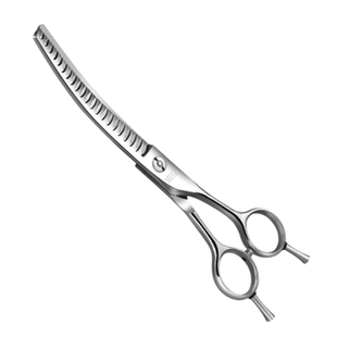 宠物美容剪刀弯剪弯鱼骨剪刀弯蓬蓬剪刀狗狗专业修毛剪毛工具神器