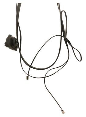 韩国新款双层项链pu皮花朵甜美时尚锁骨链2024新款爆款辣妹脖颈链