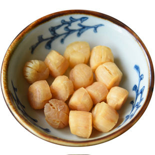 山海农人/满族小馆 淡干大粒干贝 元贝 生割熟晒煮粥瑶柱扇贝