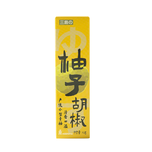 【新日期】三岛 日式柚子胡椒酱寿司火锅烧鸟串烤肉蘸料酱料40g