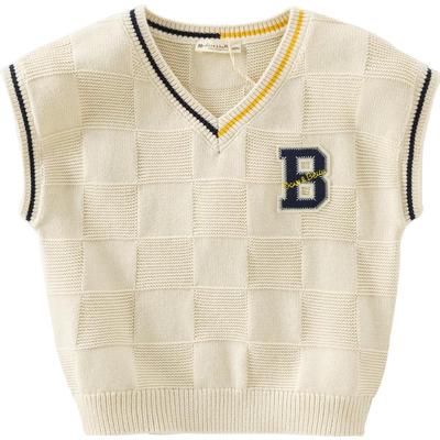 戴维贝拉男童背心坎肩