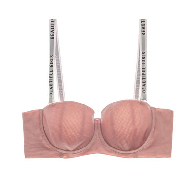 软钢圈无痕舒适光面大胸显小文胸