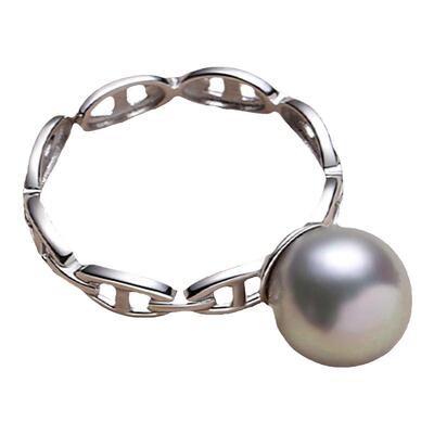 天然海水真多麻色大溪地戒指