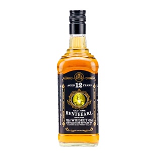 本特伯爵威士忌700ml 酒吧充场便宜洋酒可乐桶鸡尾酒调酒基酒