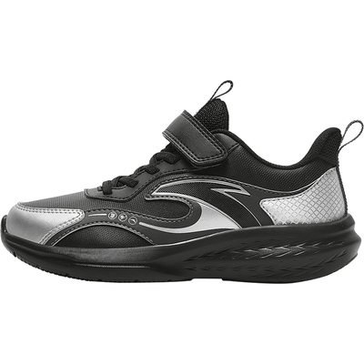 安踏儿童男童跑鞋2025秋冬新款学生跑步体训革面防水保暖运动鞋