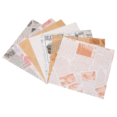 汉堡炸鸡薯条面包三明治防油纸