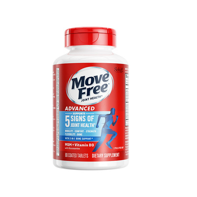 益节MoveFree氨糖软骨素蓝瓶80粒
