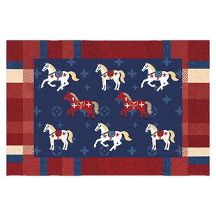 马年红色入户门地垫2026新年新款玄关进门地毯门口室外防滑垫地毯