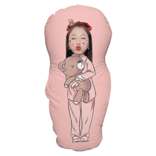 lisa粉墨虞书欣朴彩英人形抱枕定制来照片diy周边靠垫礼物卡通