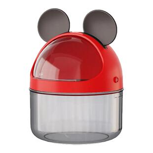 桌面卡通零食带盖收纳盒前台咖啡零食礼品盒办公室宿舍纸篓垃圾桶