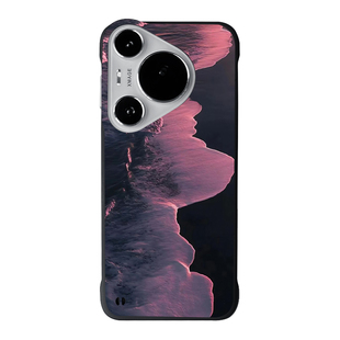 华为pura70pro手机壳新款p70ultra保护套磁吸无边框p60pro超薄半包男士p50pro高级感pure70pro后盖适用p40外