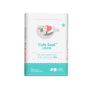 小萌希奥经典升级纸尿裤超薄透气瞬吸干爽新生婴儿尿不湿4X拉拉裤