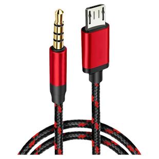 适用v8声卡连接线手机直播专用线micro安卓usb转3.5mm音频线客所思k歌唱吧伴奏麦克风链接线话筒对录线数据线