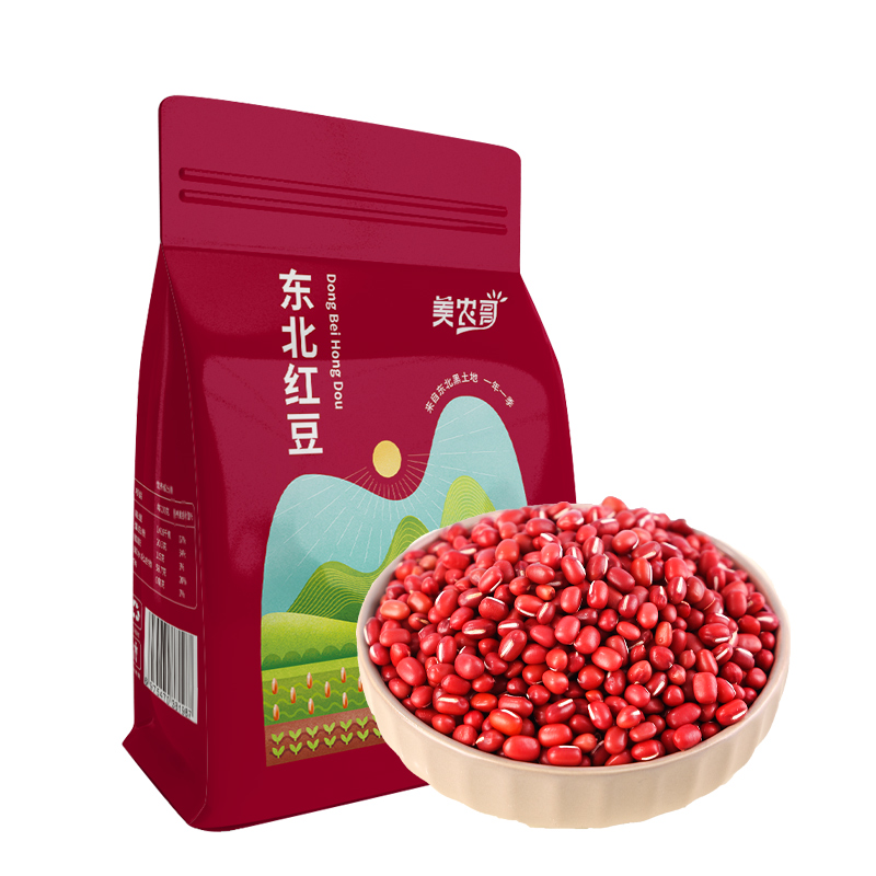 2023新货东北红豆500g新货农家红小豆赤小豆薏米粗粮五谷杂粮豆沙