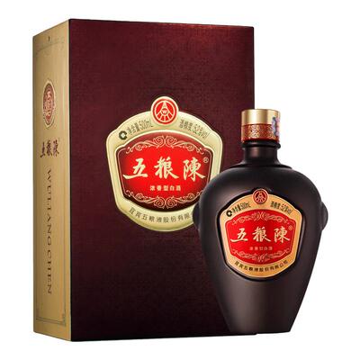 【宜宾生产】五粮液股份出品五粮陈传承52度500ml浓香型白酒