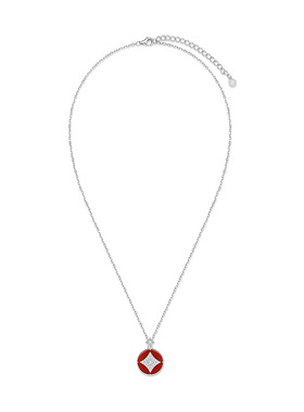 优米珠宝金钱草马年红玛瑙锁骨链