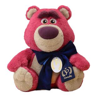 日本disney东京迪士尼正版周年限定大号草莓熊公仔玩偶毛绒玩具