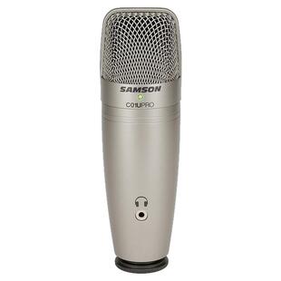 SAMSON 山逊C01U Pro电容麦克风话筒有声书录音K歌手机电脑USB