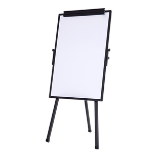 齐富三脚支架白板写字板可升降折叠办公磁性小黑板家用儿童画板小白板教学培训大黑板告示板立式可夹纸展板架