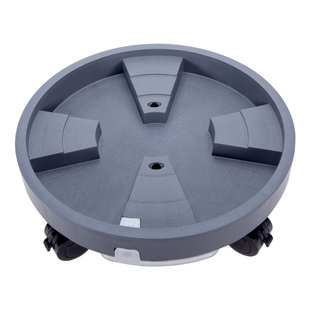 花盆托盘带轮底座可移动塑料加厚垫底万向轮接水盘滚轮圆形防烂根