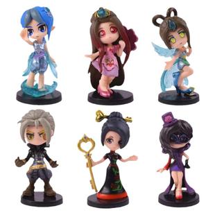 新品祖国夜罗丽第二弹盲盒蓝孔雀手办水王子辛灵毒娘娘茉莉庞尊