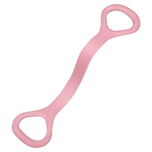 拉力器女开背练肩家用力量训练深蹲神器瑜伽拉伸带背部弹力绳8字