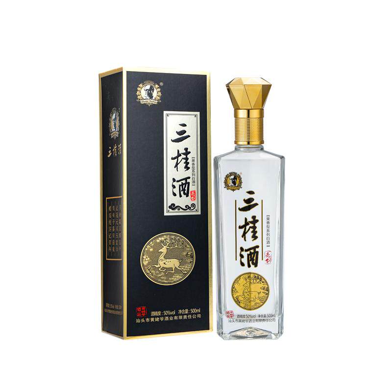 Master Huang黄姥爷三桂酒礼盒装送礼桂花养生酒50度500ml送礼酒