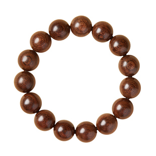 庆祥泰真品金丝檀木手串男士盘玩木质佛珠手串高端文玩天然檀香串