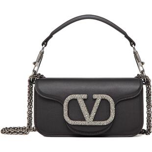 [礼物][6期免息]华伦天奴VALENTINO女士LOCO小号手袋肩背包