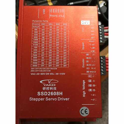 下单前咨询【研控YAKO SSD2608H闭环步进驱动器】