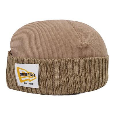 NewEra灯芯绒针织拼接保暖冷帽