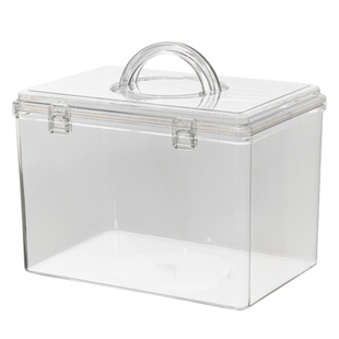 密封防潮箱干货虫草药材专用收纳箱陈皮茶叶鱼胶透明储存罐食品级