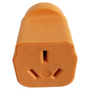 16安插座转换插头10a转16A空调电磁炉新能源汽车充电大功率转换器