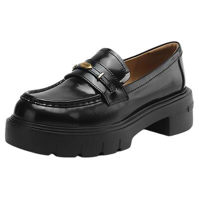 星期六英伦风乐福鞋厚底单鞋