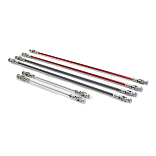 通用型 汽车改装提杆 前唇前铲拉杆加装 GT大尾翼 铝合金撑杆加固