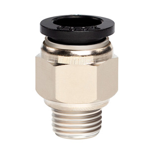 星辰气动螺纹直通气管接头KQ2H/PC6-01/8-02/10-03/12-04快速快插