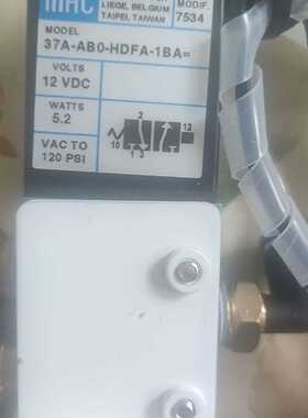 询价-MAC电磁阀 37A-AB0-HDFA-1BA，12VDC，